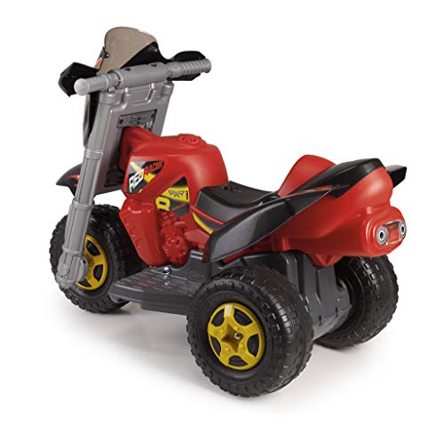 FEBER- Trimoto Eléctrica Infantil Red Racer 6 V, (Famosa 800012227)