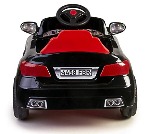 FEBER - Twinkle Black CE Twincle Car R/C, Coche eléctrico con Radio Control, niñas de 3 a 6 años (Famosa 800012740)