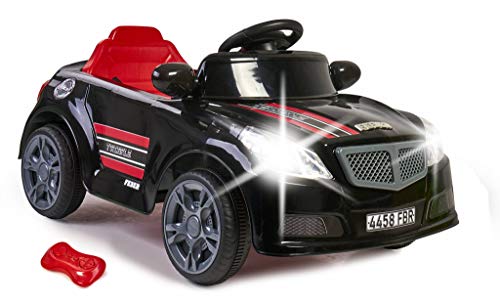 FEBER - Twinkle Black CE Twincle Car R/C, Coche eléctrico con Radio Control, niñas de 3 a 6 años (Famosa 800012740)