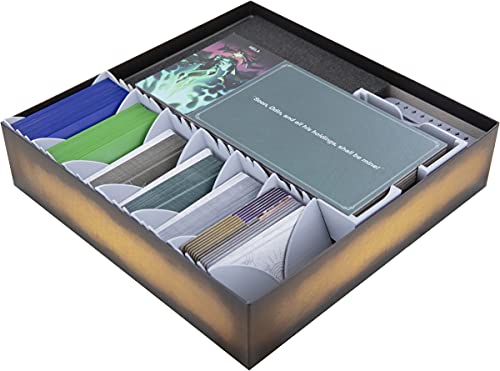 Feldherr Organizador + Juego de Espuma Compatible con Marvel Villainous: Infinite Power - Caja del Juego de Mesa