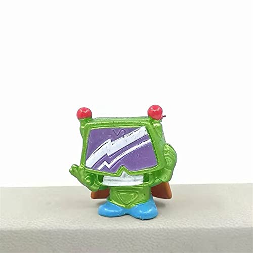 Figura de acción 1 unids Super Zings Puede Elegir Ultra Rare Original Enigma Limited Collection Superthings Figuras de acción Toys Model Kids Gift Gift Figura Juguete (Color : P)