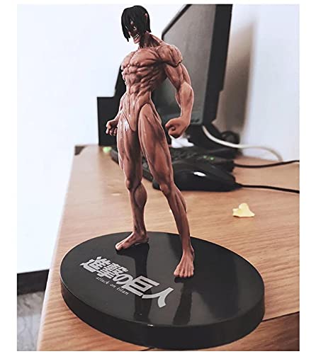 Figura De Anime Attack On Titan, Articulaciones Móviles, Figura De Acción De Eren Jaeger, Figura De Eren Yeager, Modelo De Muñeca Coleccionable, Juguetes De 17Cm