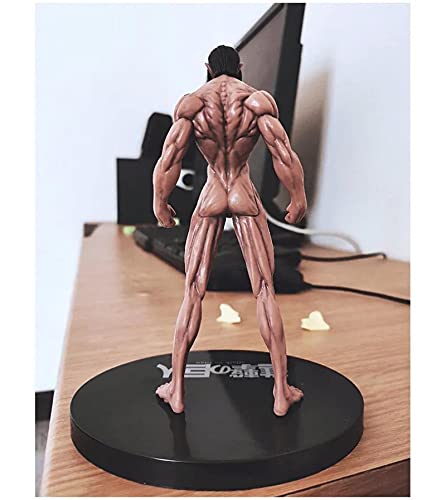 Figura De Anime Attack On Titan, Articulaciones Móviles, Figura De Acción De Eren Jaeger, Figura De Eren Yeager, Modelo De Muñeca Coleccionable, Juguetes De 17Cm