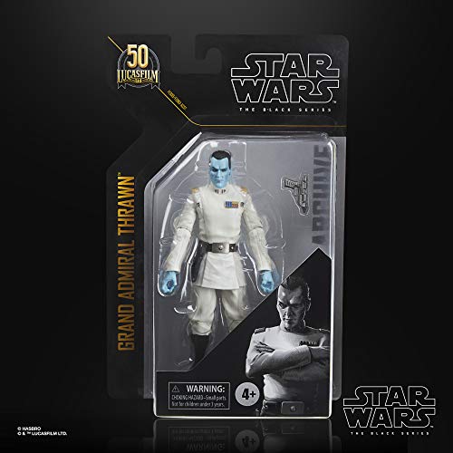 Figura de Star Wars Rebels de 15 cm del Gran Almirante Thrawn de Star Wars The Black Series Archive, para niños a Partir de 4 años