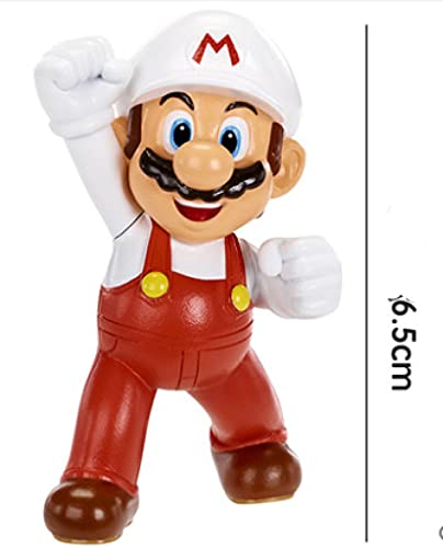 Figura De Super Mario Mini - Mario De Fuego / Feu (6 Cm)