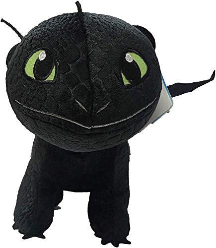 Figura Peluche Dragon DESDENTADO Furia Nocturna DESDENTAO como Entrenar A TU Dragon (HTTYD 3) Pelicula Animacion Original 40cm