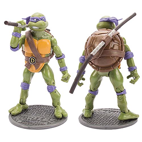 Figura Tortugas Ninja Mutantes Adolescentes, Juegos Figuras Acción Tortugas Ninja, Juguetes Decoración Modelo Personaje Anime, para La Colección Cumpleaños Infantil