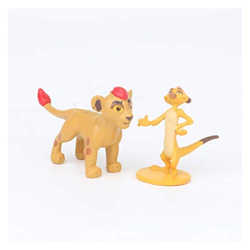 Figuras De Acción 12pcs / Conjunto de Dibujos Animados La Guardia Rey león Simba Kion acción del PVC Figuras Figurines Muñeca Juguetes for niños