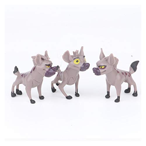 Figuras De Acción 12pcs / Conjunto de Dibujos Animados La Guardia Rey león Simba Kion acción del PVC Figuras Figurines Muñeca Juguetes for niños