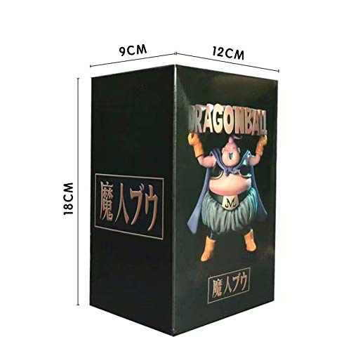 Figuras de acción de Anime Dragon Ball Z Majin Buu Cenicero, Juguetes de PVC Modelo Fat Boo figurita Coleccionable muñeca de Regalo para niños, 13Cm