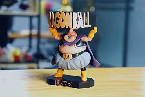 Figuras de acción de Anime Dragon Ball Z Majin Buu Cenicero, Juguetes de PVC Modelo Fat Boo figurita Coleccionable muñeca de Regalo para niños, 13Cm