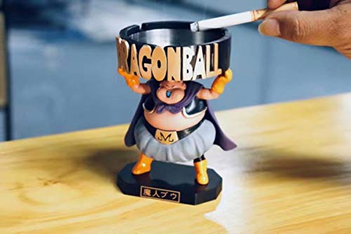 Figuras de acción de Anime Dragon Ball Z Majin Buu Cenicero, Juguetes de PVC Modelo Fat Boo figurita Coleccionable muñeca de Regalo para niños, 13Cm