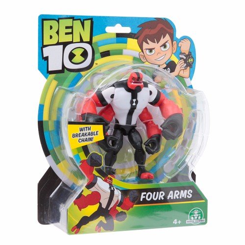 Figurita de acción de la serie de dibujos Ben 10, plástico, Ben 10 - Figuras de acción (4 brazos) , color/modelo surtido