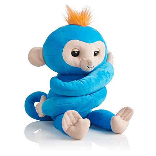 Fingerlings Hugs – Boris – Juguete de Peluche Interactivo amistoso – por WowWee