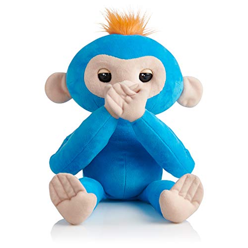 Fingerlings Hugs – Boris – Juguete de Peluche Interactivo amistoso – por WowWee