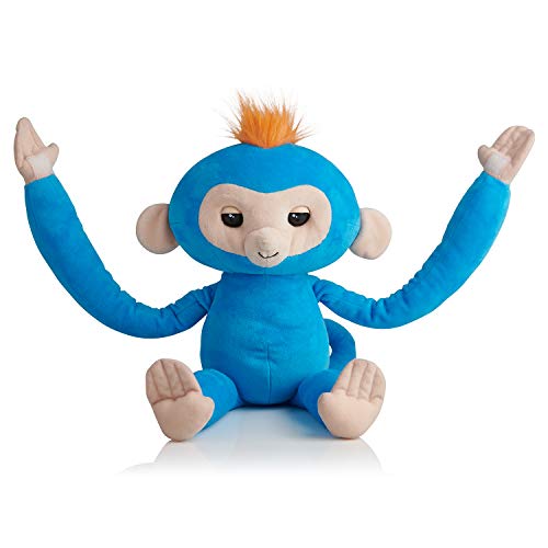 Fingerlings Hugs – Boris – Juguete de Peluche Interactivo amistoso – por WowWee