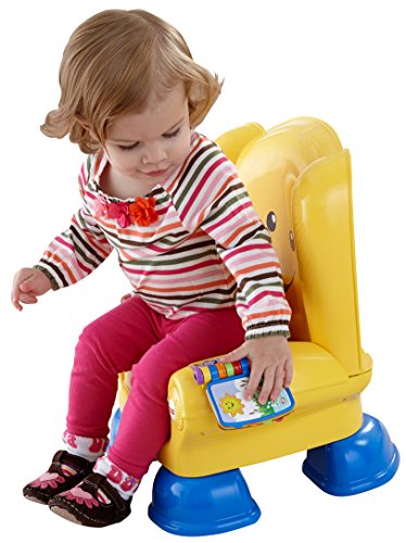 Fisher-Price BHB96 Smart Stages Chair, Educational Toddler Activity Chair Toy with Sounds, Music and Phrases, Suitable for 1 Year Old