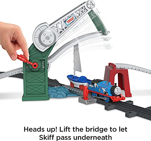 Fisher-Price- Bridge Lift Thomas & Skiff (Mattel GWX09)