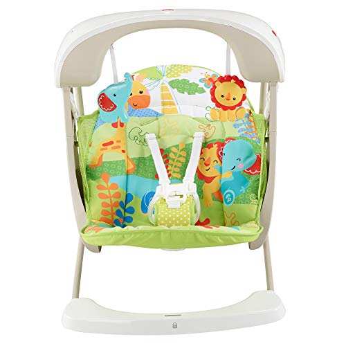 Fisher-Price - Columpio hamaca portable 2 en 1 - juguetes bebe - (Mattel CCN92)