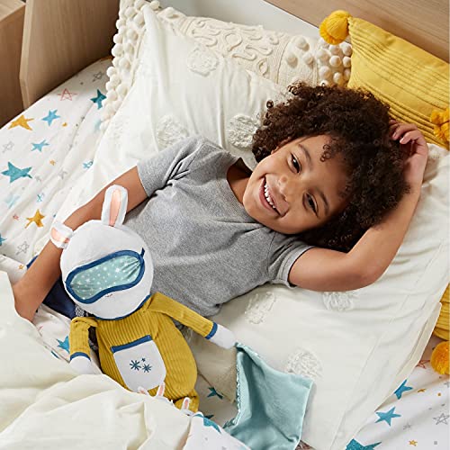 Fisher-Price Conejito Dulces Sueños Cuida Tu Rutina, peluche musical ayudante sueño y rutina de dormir para bebés y niños +18 meses (Mattel GMN58)