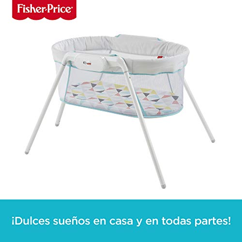 Fisher-Price Cuna De Viaje para bebé recién nacido (Mattel GBR67)