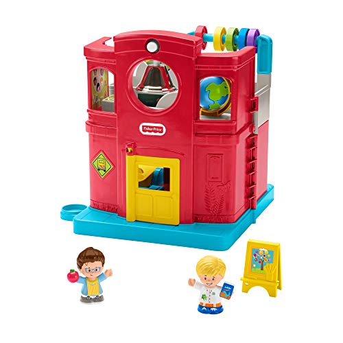 Fisher-Price GJC09 Little People Escuela – Versión de Voz en alemán