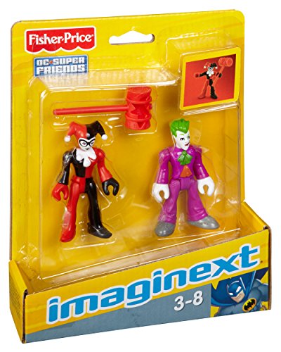 Fisher Price Imaginext DC Super Friends The Joker And Harley Quinn