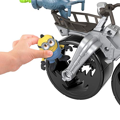 Fisher-Price Imaginext Minions Figura Moto de Gru (Mattel GMP38)