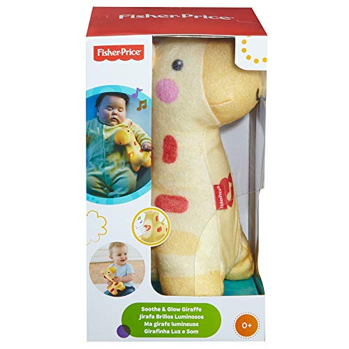 Fisher-Price Jirafita dulces sueños, juguete de cuna para bebé (Mattel BFH65)