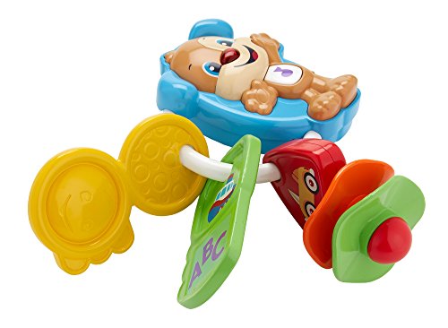 Fisher Price- Llaves Cuenta y Vai-Dentaruol Juguete electrónico Ridi aprende 6-36 Meses, FPH60