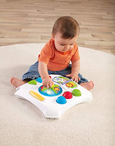 Fisher-Price - Mesa de actividades jirafita Juguetes bebés +6 meses (Mattel CCP66)