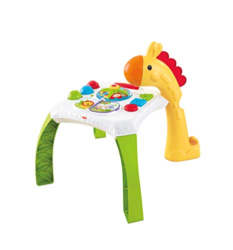 Fisher-Price - Mesa de actividades jirafita Juguetes bebés +6 meses (Mattel CCP66)