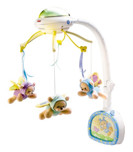 Fisher Price - Móvil ositos voladores con radiocontrol (Mattel C0108)