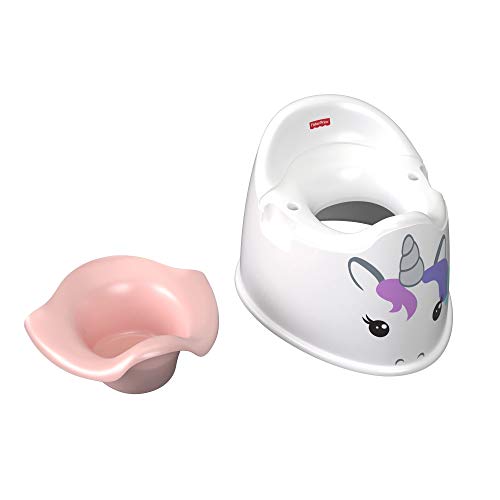 Fisher-Price - Orinal Unicornio para Dire Addio al Pañal con Seguridad y Felicidad, GCJ73