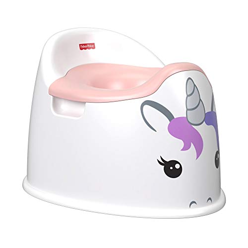 Fisher-Price - Orinal Unicornio para Dire Addio al Pañal con Seguridad y Felicidad, GCJ73