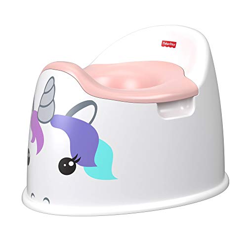 Fisher-Price - Orinal Unicornio para Dire Addio al Pañal con Seguridad y Felicidad, GCJ73