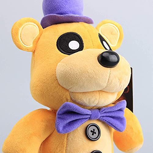 Five Nights at Freddy'S Plush Toys, FNAF Plush Golden Freddy / Glamrock Freddy / Roxanne Wolf muñeco de Peluche Regalo para niño