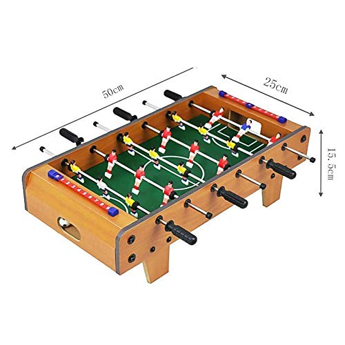 F.L.S Mesa Multifuncional Multijuegos Futbolin Mesa Mesa de foosbol clásico para Adultos y niños, Juego de Foosball Profesional con Dos Bolas, Adecuado para arcadas Sala de Juegos para niños.