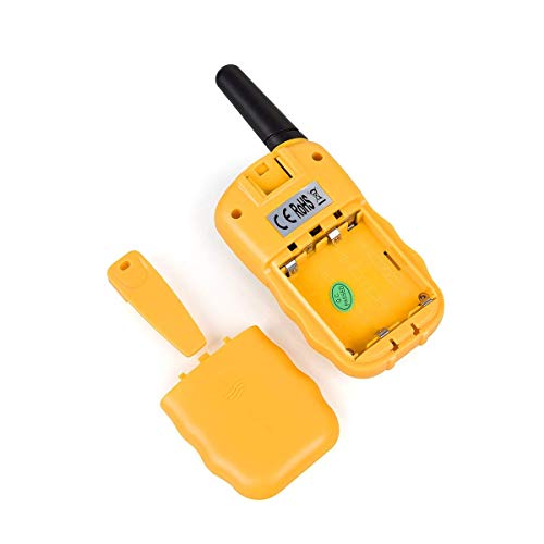 Flybiz Walkie Talkie Niños PMR446 8 Canales LCD Pantalla Función VOX 10 Tonos de Llamada Bloqueo de Canal Linterna Incorporado 8 Canales LCD Pantalla VOX …