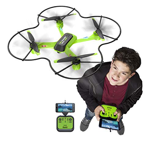 Flybotic by Silverlit Spy Racer Wifi 36 cm - Drone con cámara para visión de inmersión - Juguete volante - Uso interior y exterior