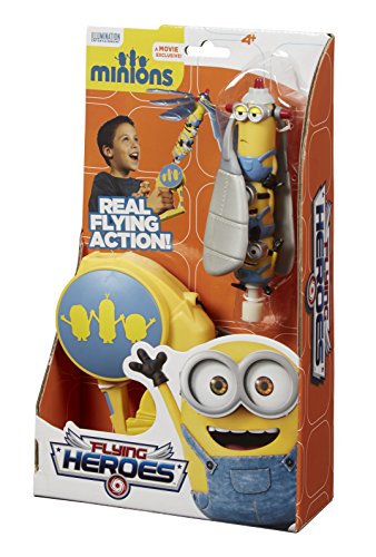 Flying Heroes - Juguete Volador con diseño Minions (Bandai 52534)