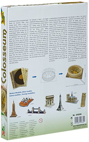 Folia 34008 - Modelo en 3D del Coliseo, 84 piezas [importado de Alemania]