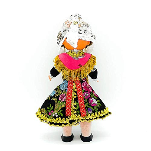 Folk Artesanía Muñeca Regional colección 35 cm Vestido típico Salmantina Charra Salamanca España, Nueva y Original.