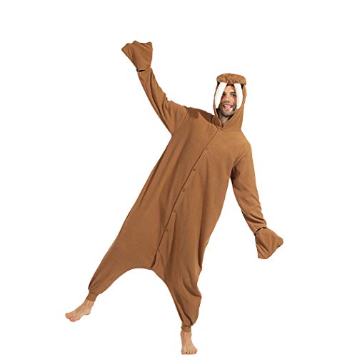 FORLADY Animal Walrus Onesie Pijamas para Adultos Unisex Polar Fleece Cosplay Disfraz Disfraz