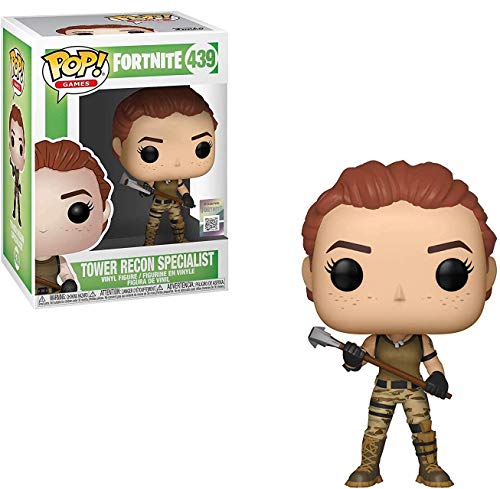 Fortnite - Figura de vinilo con diseño de Tower Recon Specialist Funko Pop! (incluye funda protectora compatible con caja de pop)