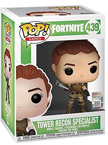 Fortnite - Figura de vinilo con diseño de Tower Recon Specialist Funko Pop! (incluye funda protectora compatible con caja de pop)