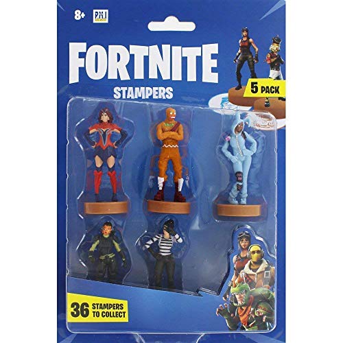 Fortnite figuras de acción | Juego de 5 figuras de Fortnite juguete coleccionables | Juguetes para adultos y niños | Accesorios Fortnite y regalos para jugadores, paquete de 5 (selección aleatoria)