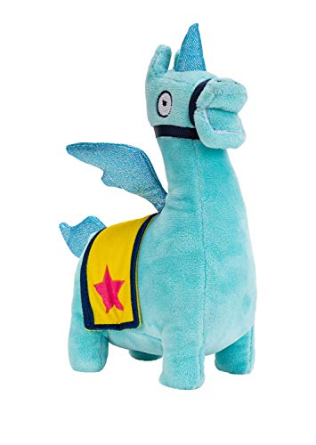 Fortnite Loot FNT0153 - Peluche de Unicornio arcoíris con Llama (Aprox. 18 cm de Alto, en Dos Modelos Diferentes)