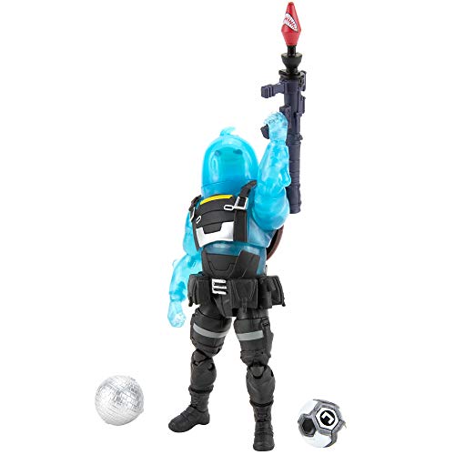 FORTNITE Máquina expendedora FNT0637, Incluye Figura Ondulada Altamente Detallada y articulada de 4 Pulgadas, Armas, luz Trasera, Materiales de construcción. Más Trajes Caen Pronto, Multi