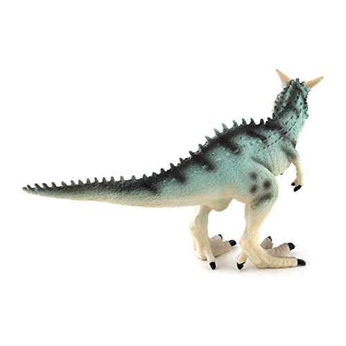 Friday Big Carnotaurus Jurassic World Park Dinosaurios Juguete Suave Figuras de PVC Pintadas a mano Modelo Animal Juguetes para Niños Regalo de Navidad (Color: JZD006)